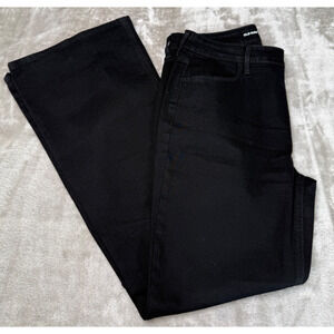 Old Navy Black Jack High Rise WOW Flare Jeans Womens Size 8